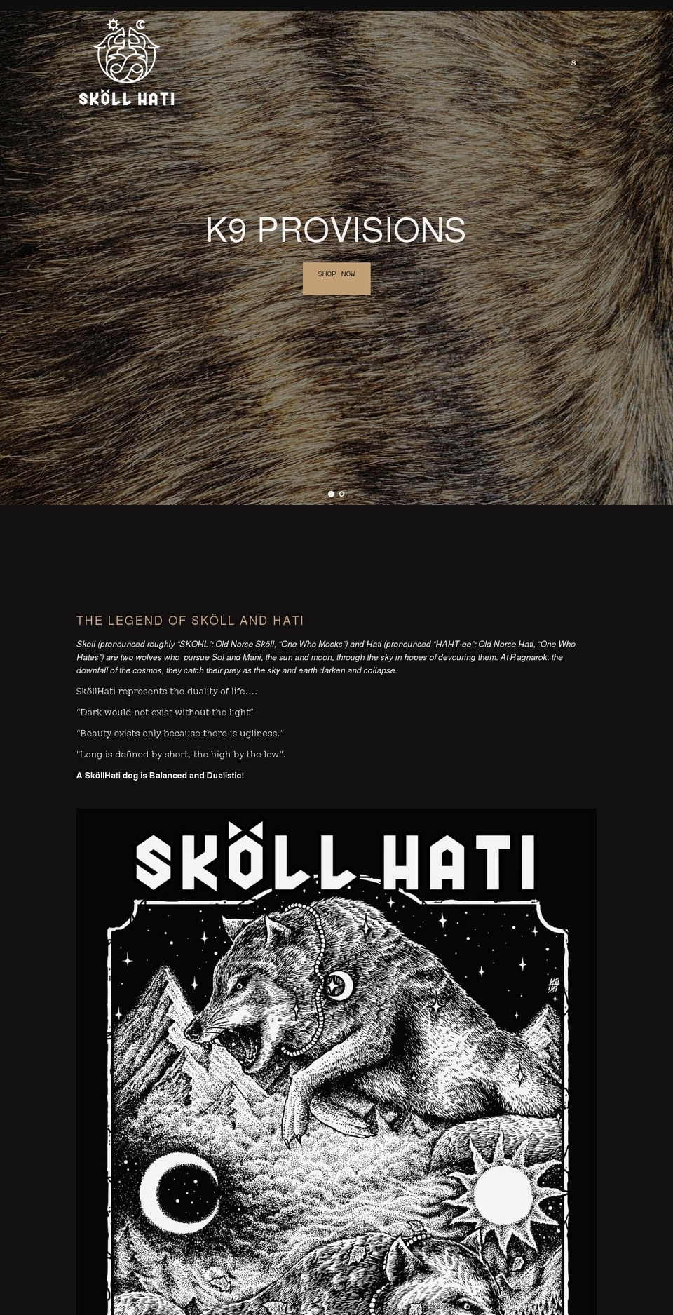 skollhati.com shopify website screenshot