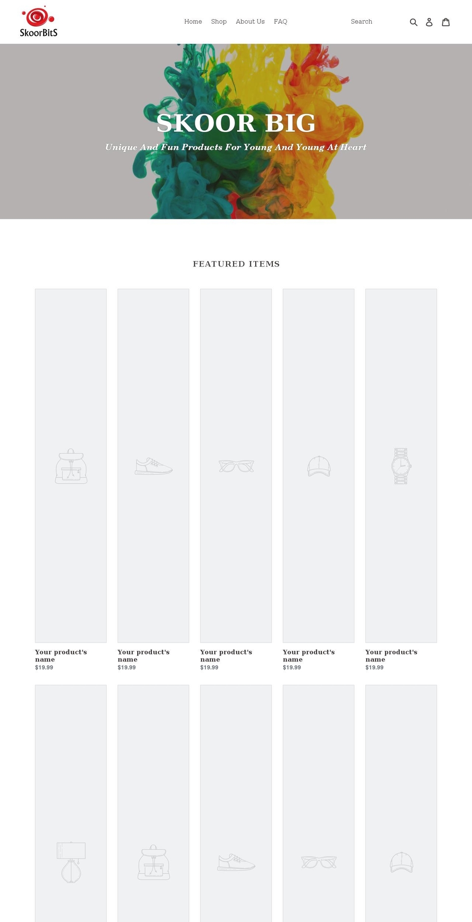 skoorbits.com shopify website screenshot