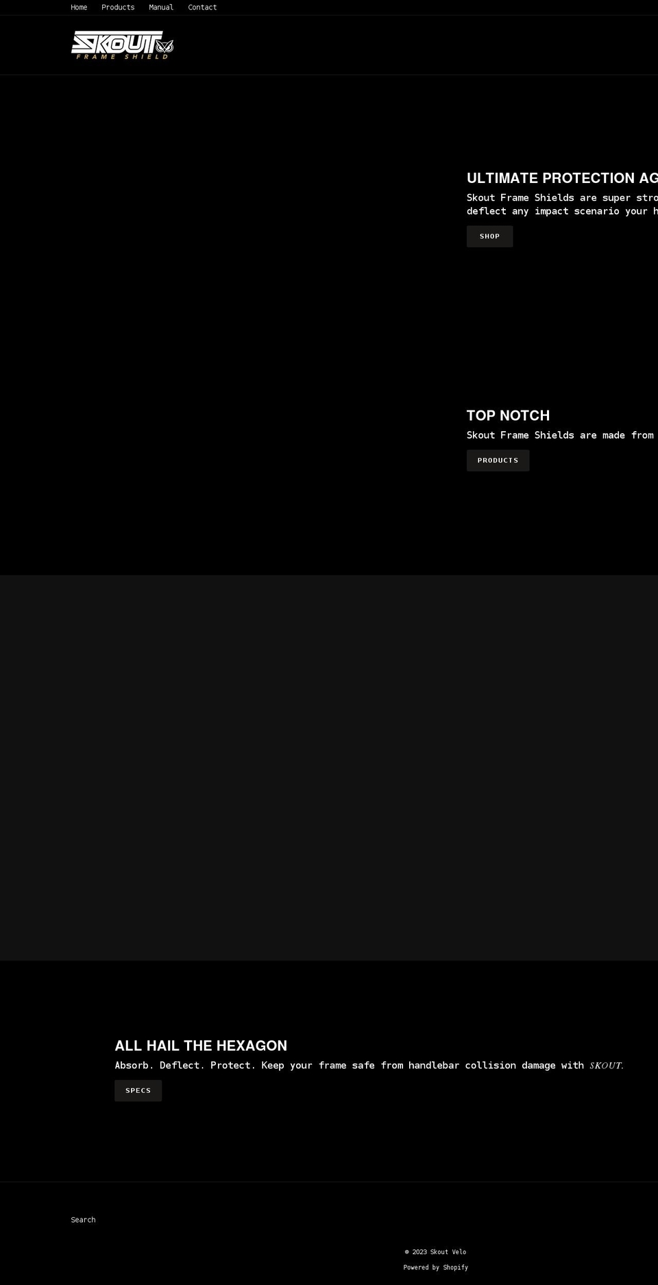 skoutvelo.com shopify website screenshot