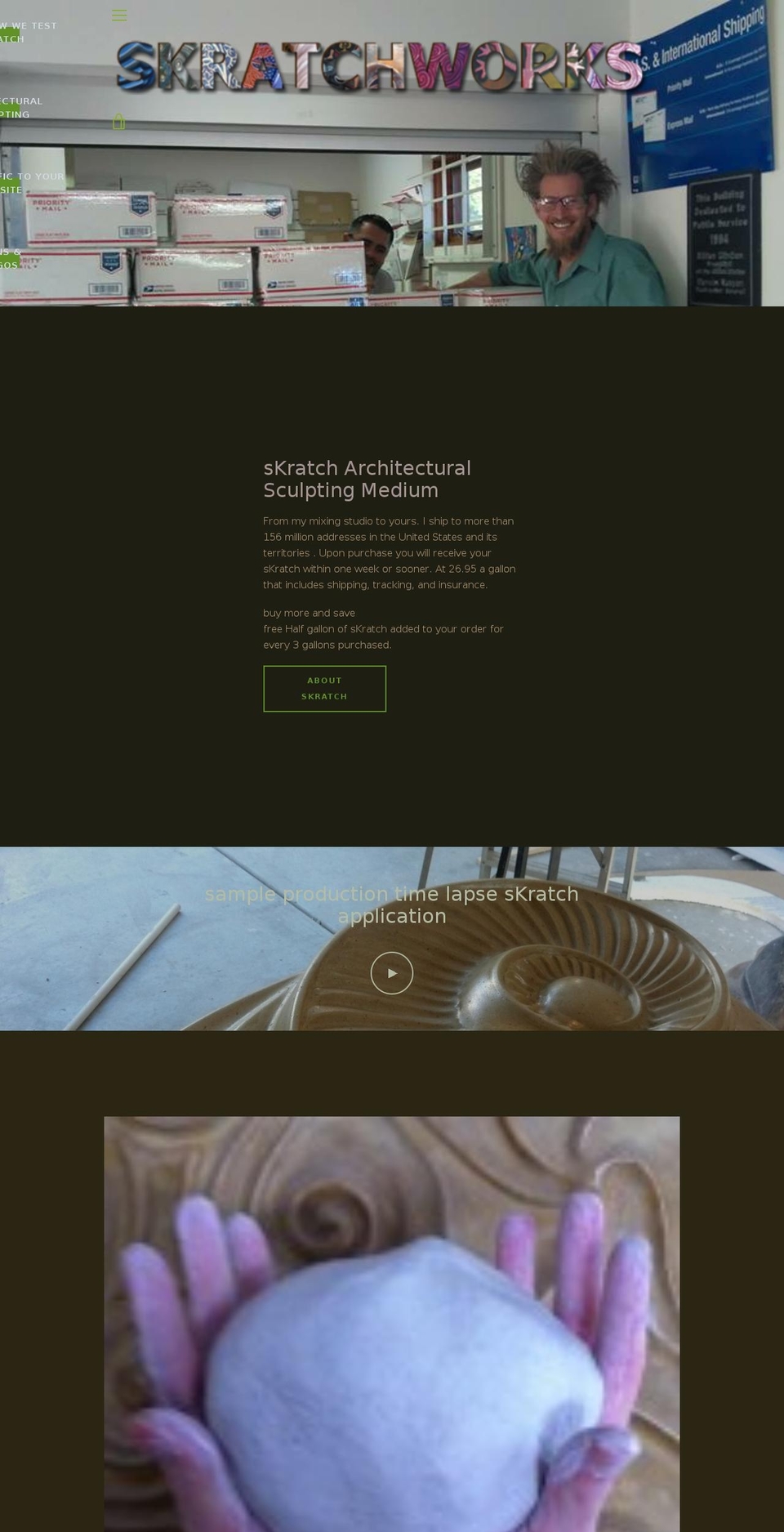 skratchworks.com shopify website screenshot