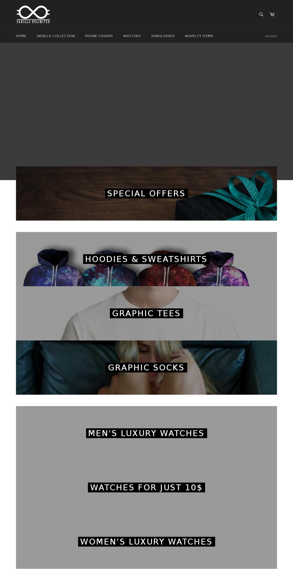 skrillaunltd.com shopify website screenshot