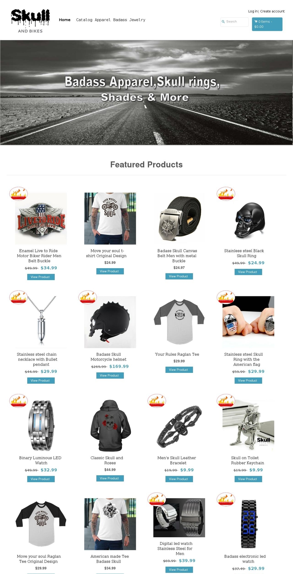 rs-sales-theme-2-1-master Shopify theme site example skullandbikes.com