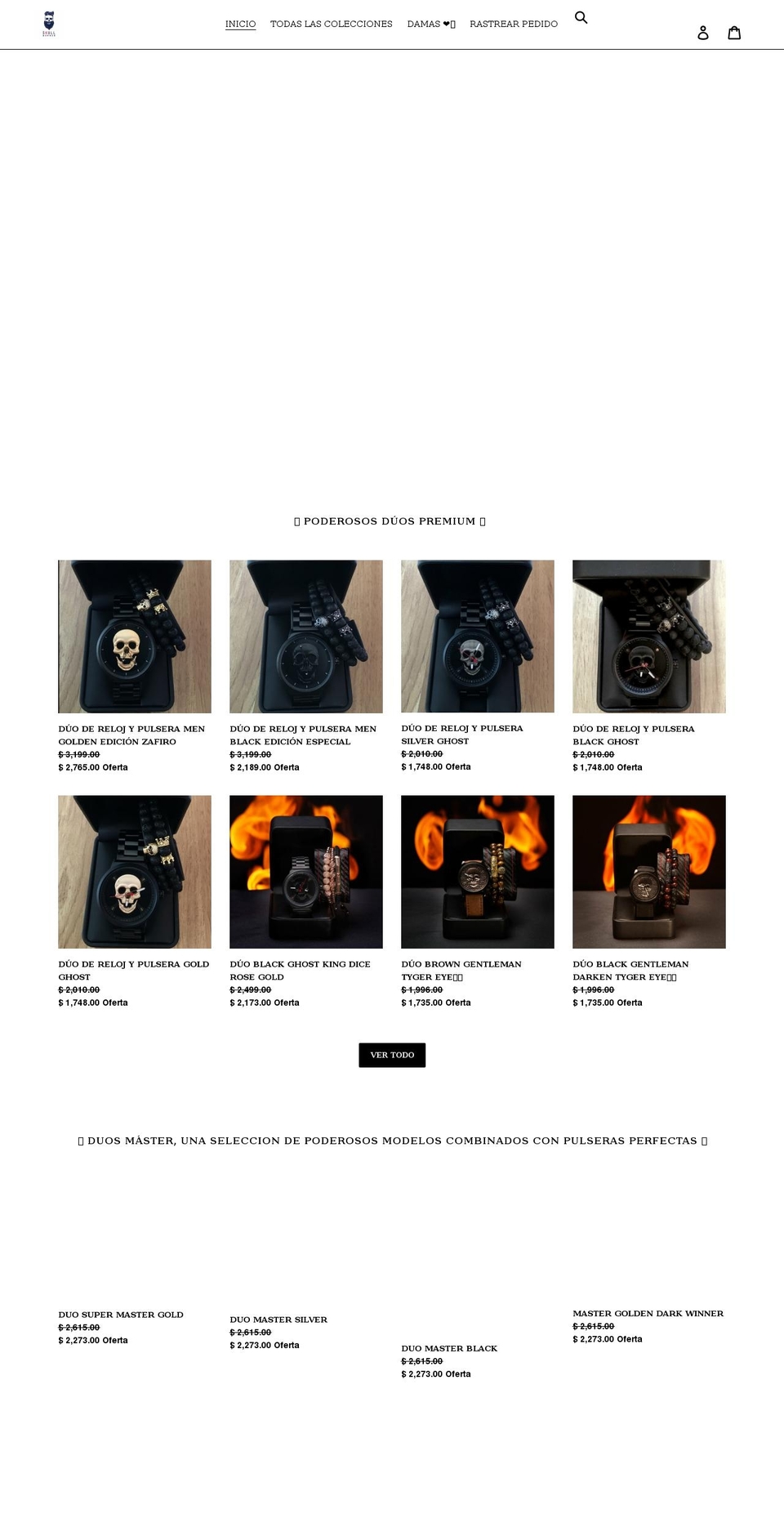 skullborned.com shopify website screenshot