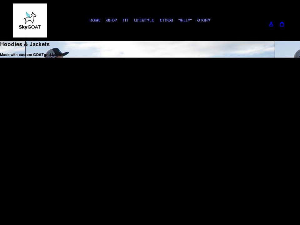 skygoatusa.com shopify website screenshot