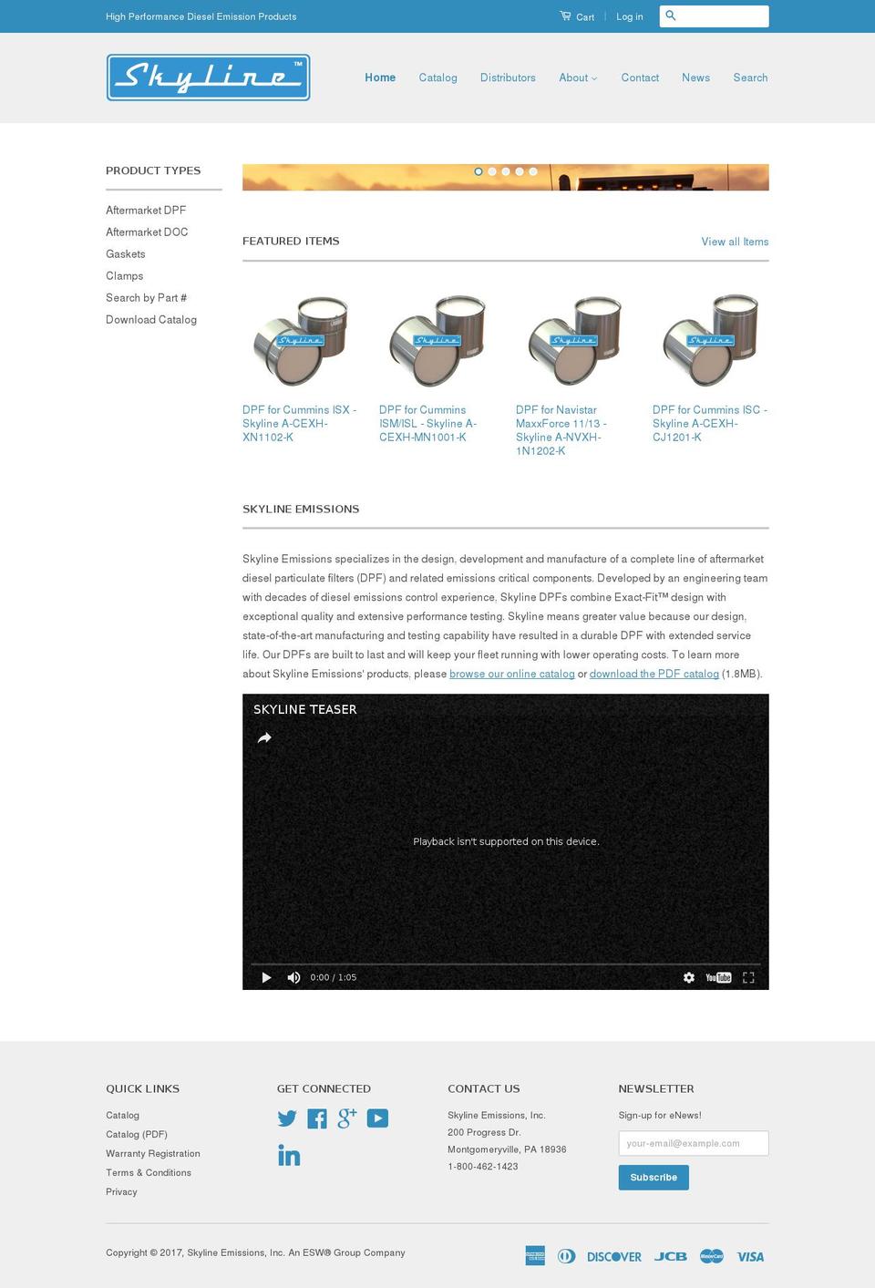 Working Aarti Shopify theme site example skylinemissions.com