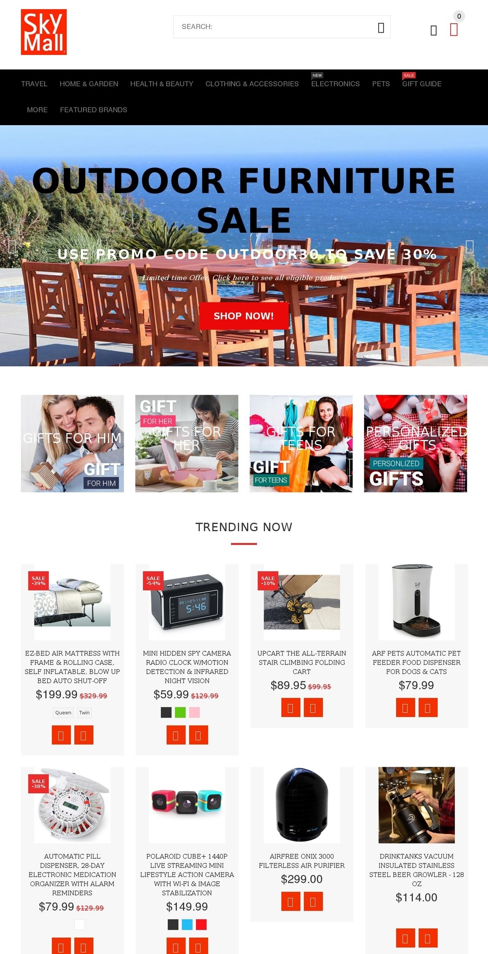 YourStore-V2-0-1A Shopify theme site example skymallsucksonline.org