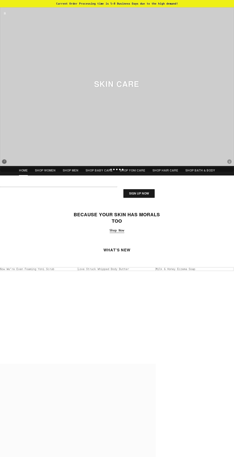 skynethics.com shopify website screenshot