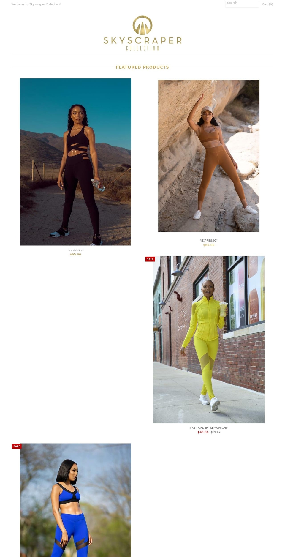 skyscrapercollection.com — Shopify storefront screenshot