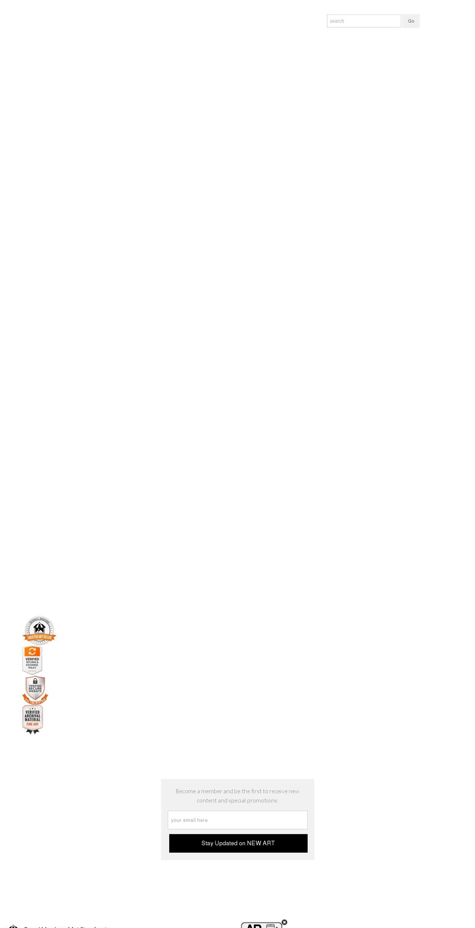 skysoulart.com — Shopify storefront screenshot
