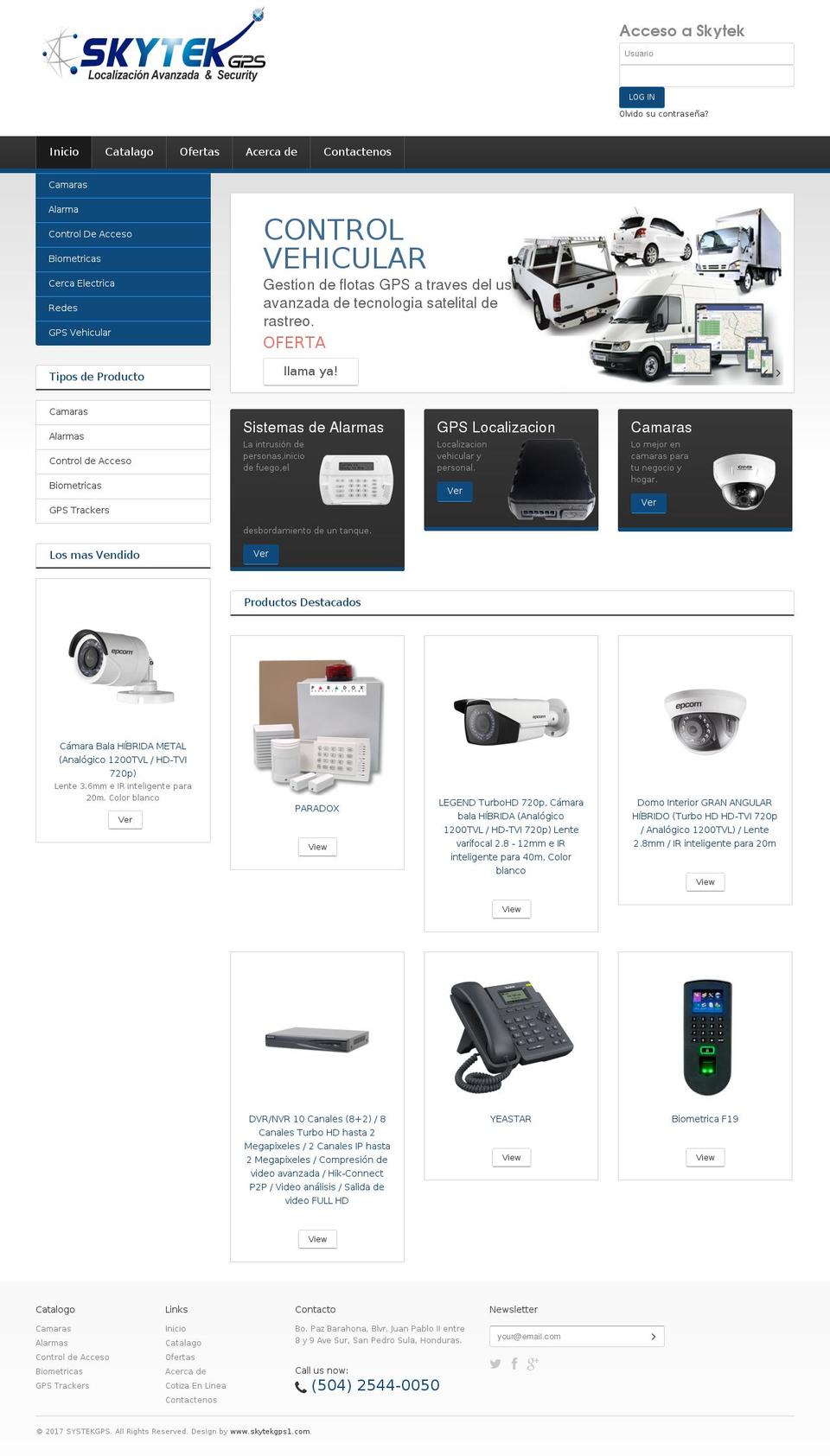 tm-shopify024-security Shopify theme site example skytekgps.com