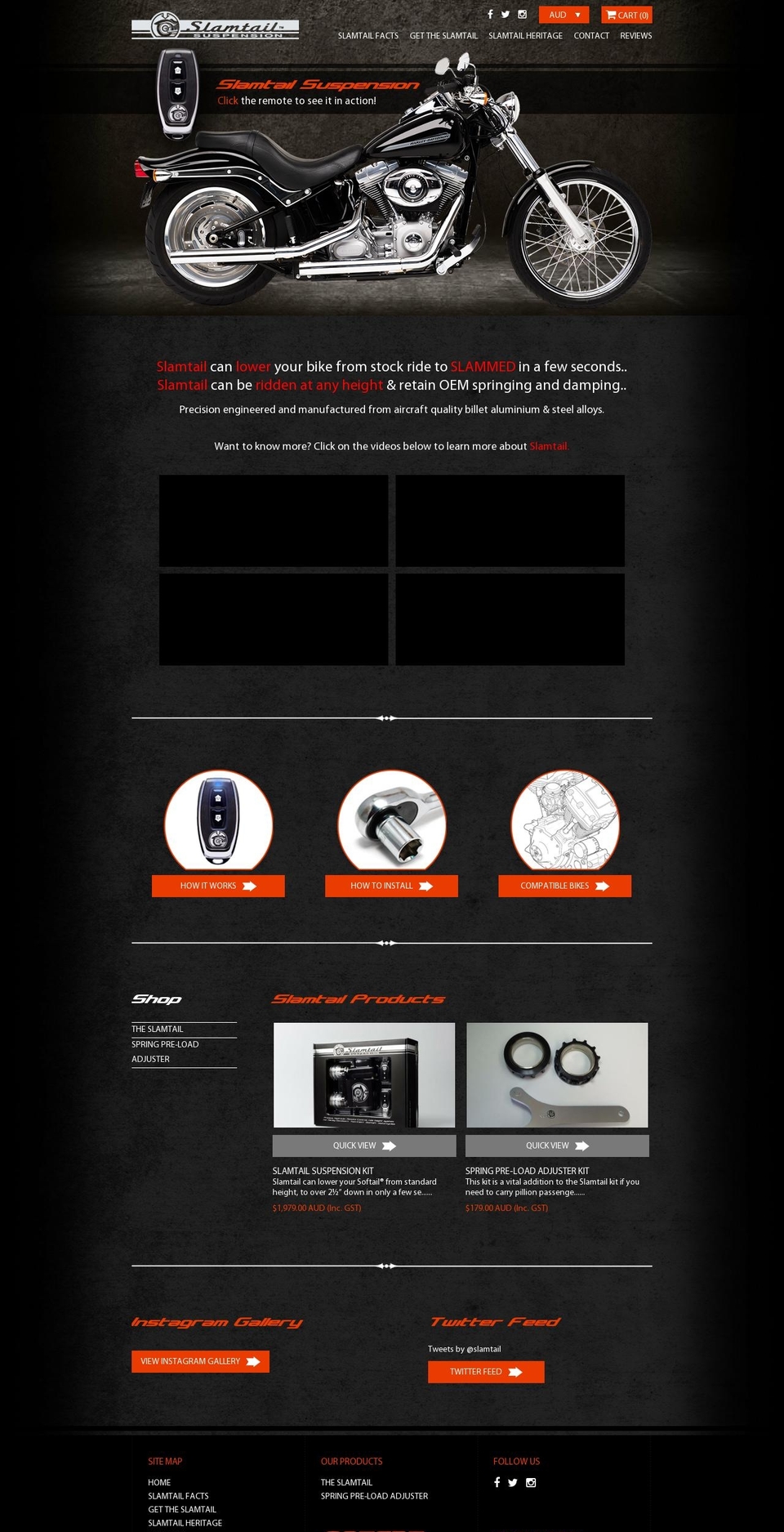 Slamtail Theme Shopify theme site example slamtail.com