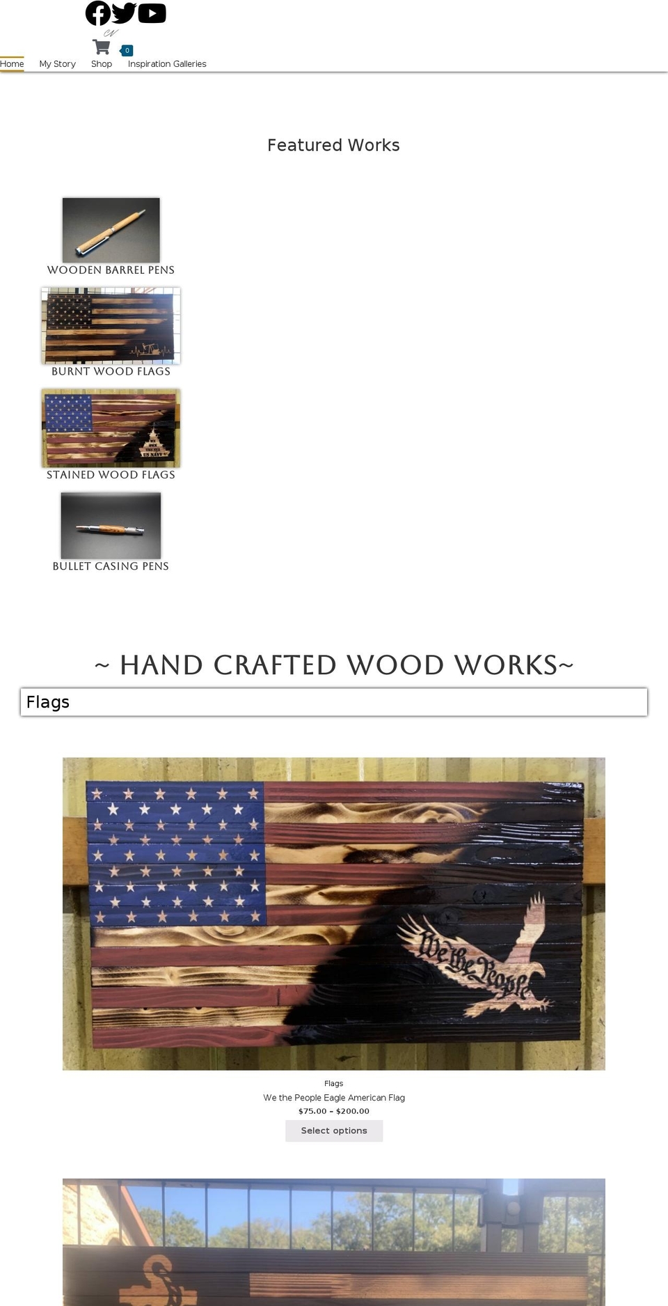 slantedcncreations.com — Shopify storefront screenshot