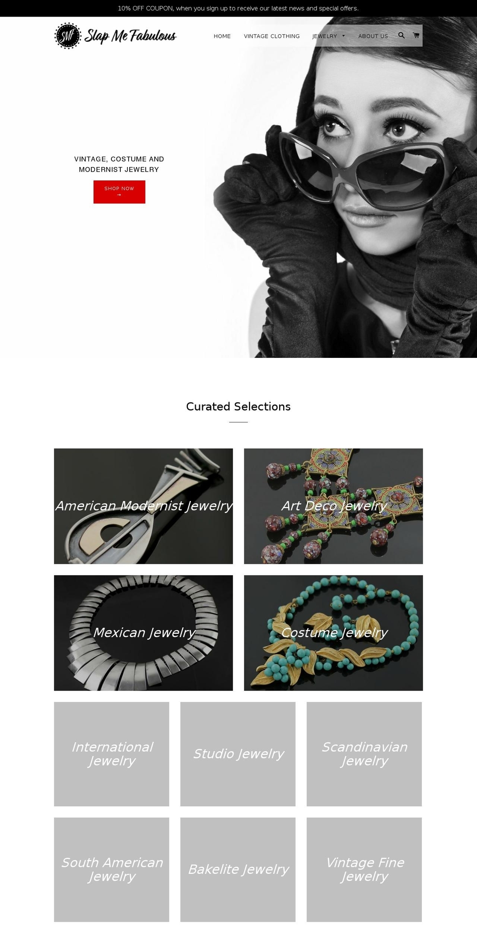 slapmefabulous.com — Shopify storefront screenshot