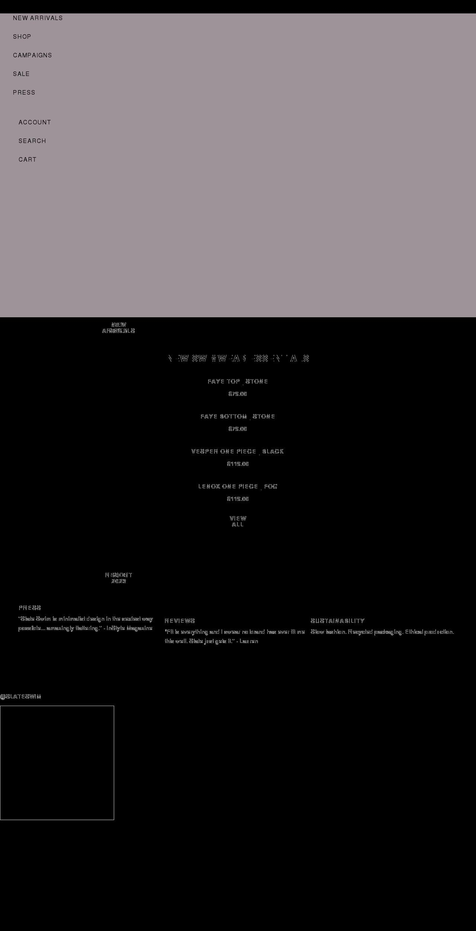 slateswim.com shopify website screenshot