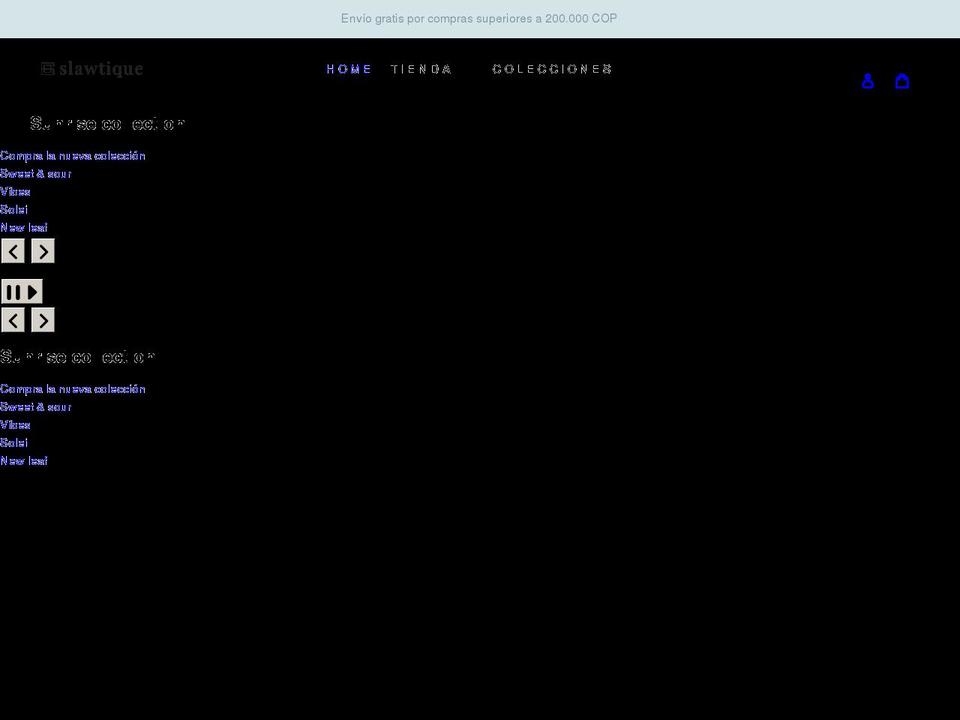 slawtique.com shopify website screenshot