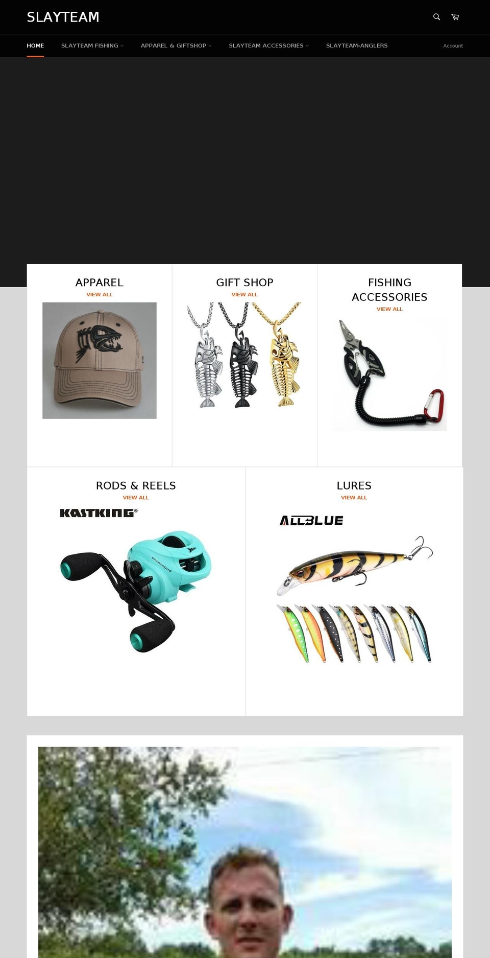 slayteam.com shopify website screenshot