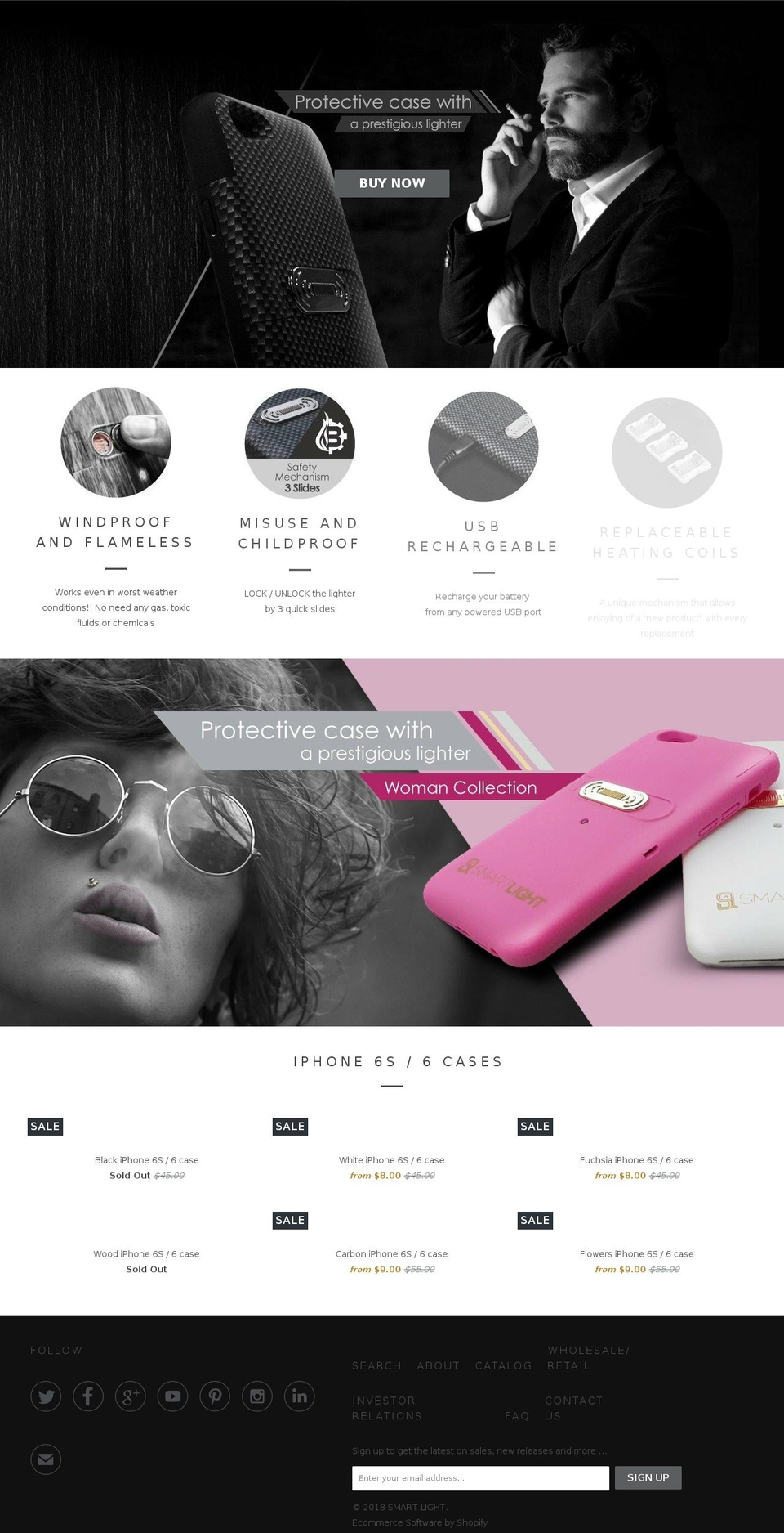 slc4me.com shopify website screenshot