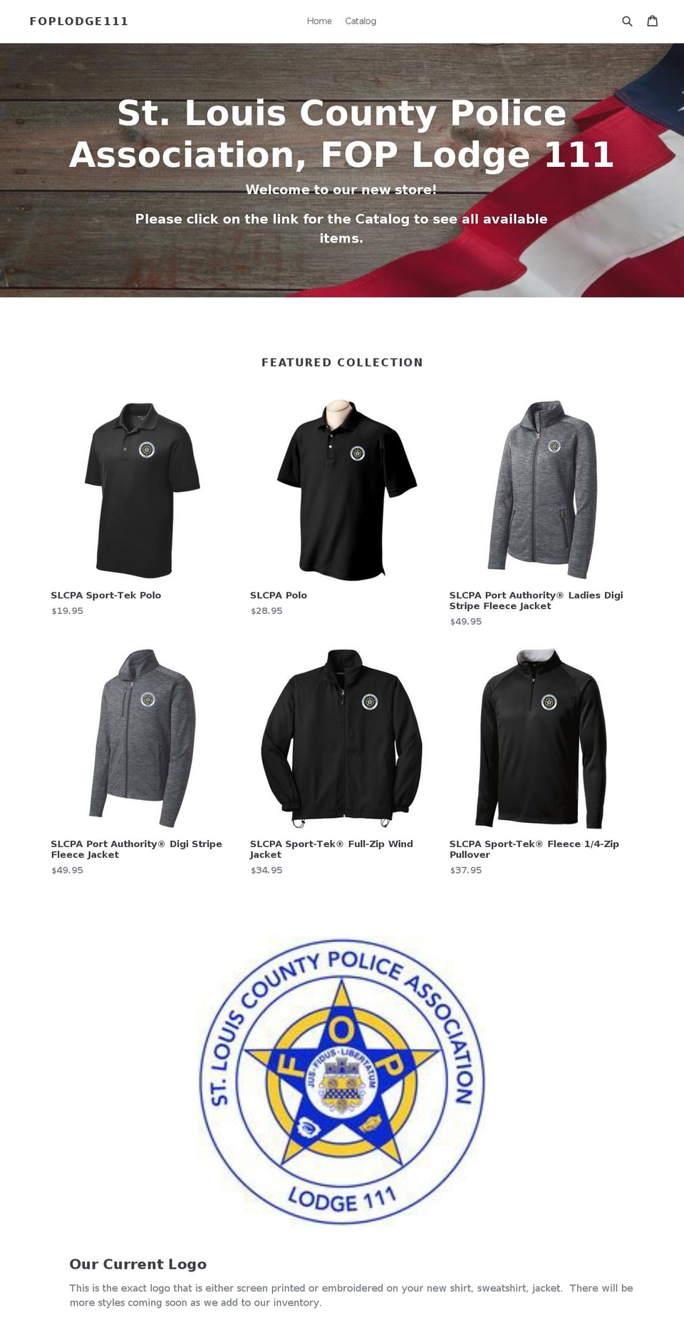 slcpastore.com — Shopify storefront screenshot