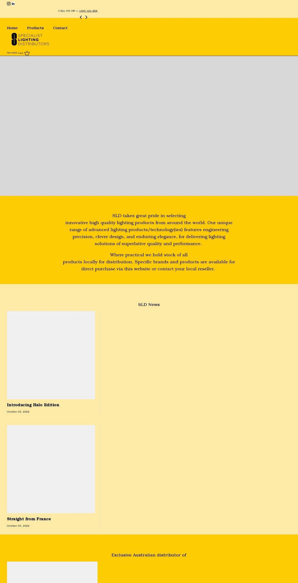 sld.net.au shopify website screenshot