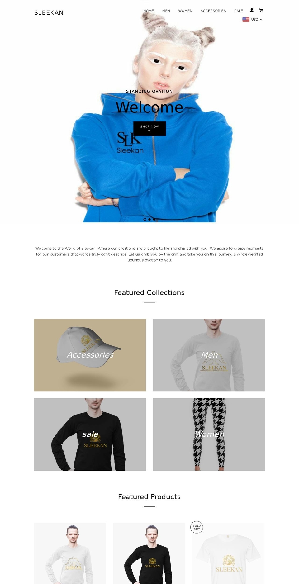 sleekan.com shopify website screenshot