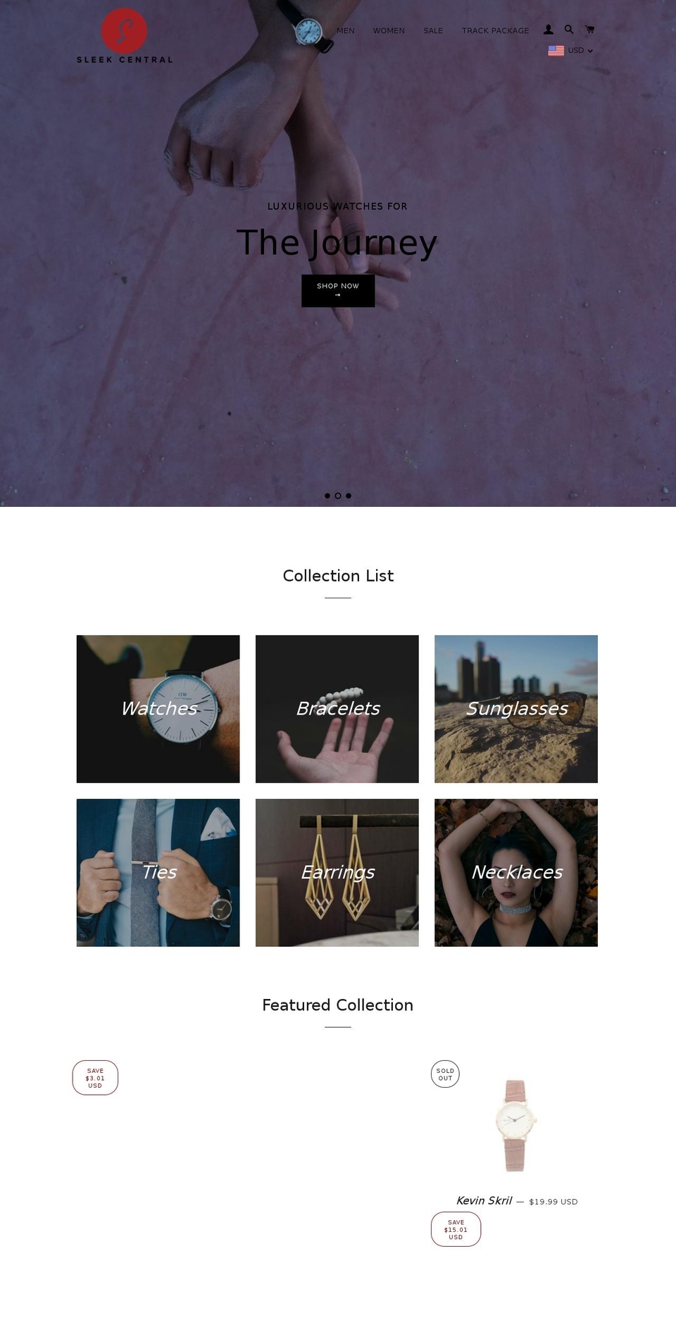 sleekcentral.com — Shopify storefront screenshot