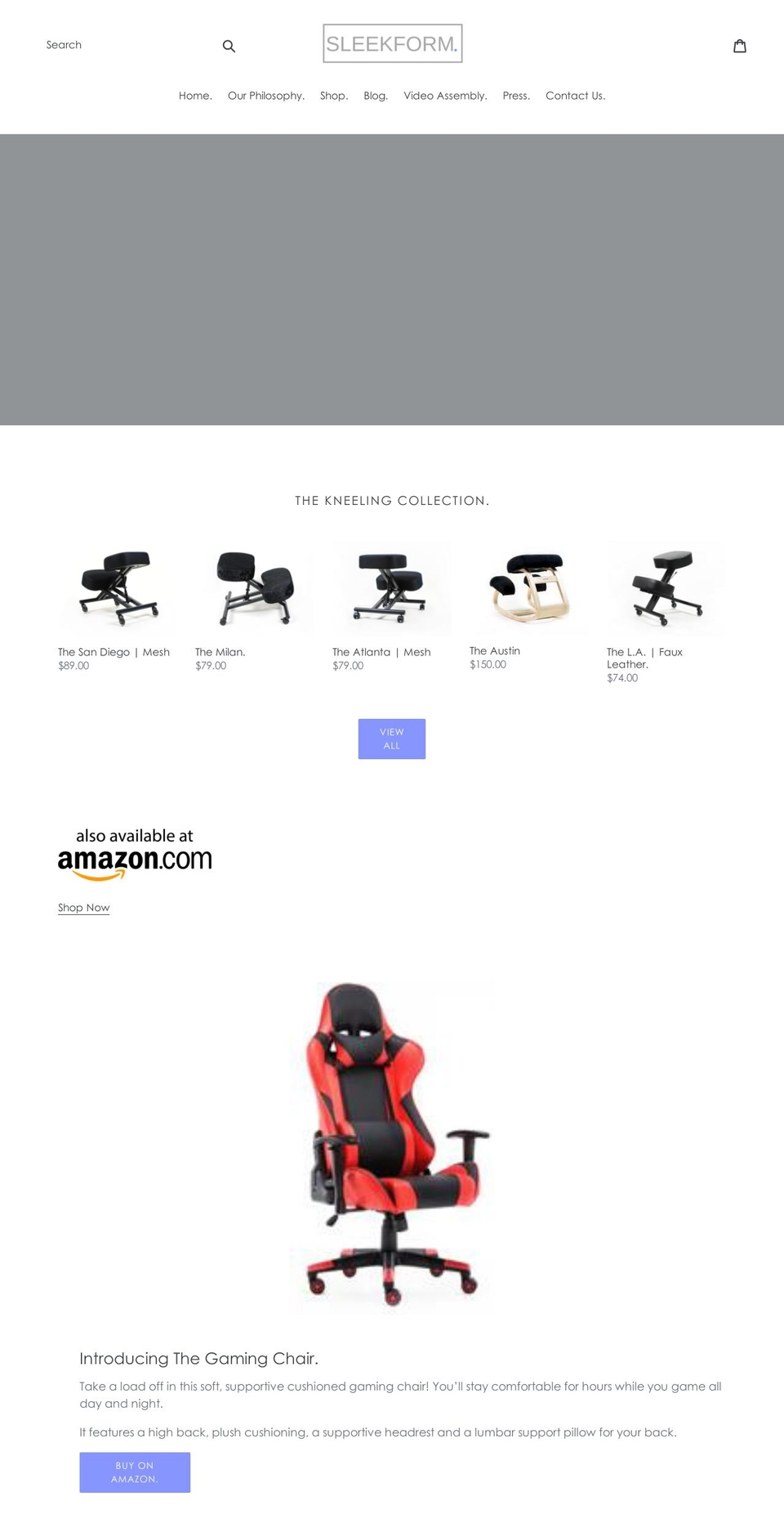 sleekform.com shopify website screenshot