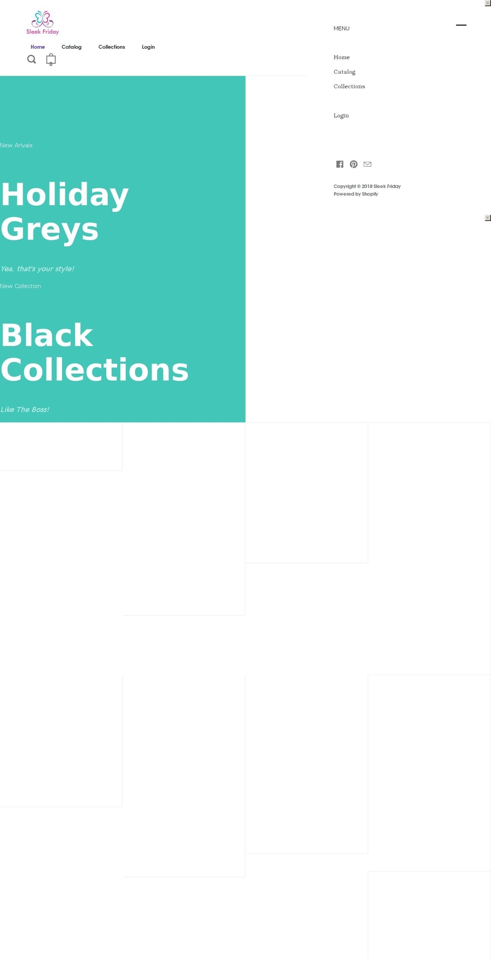 sleekfriday.com — Shopify storefront screenshot