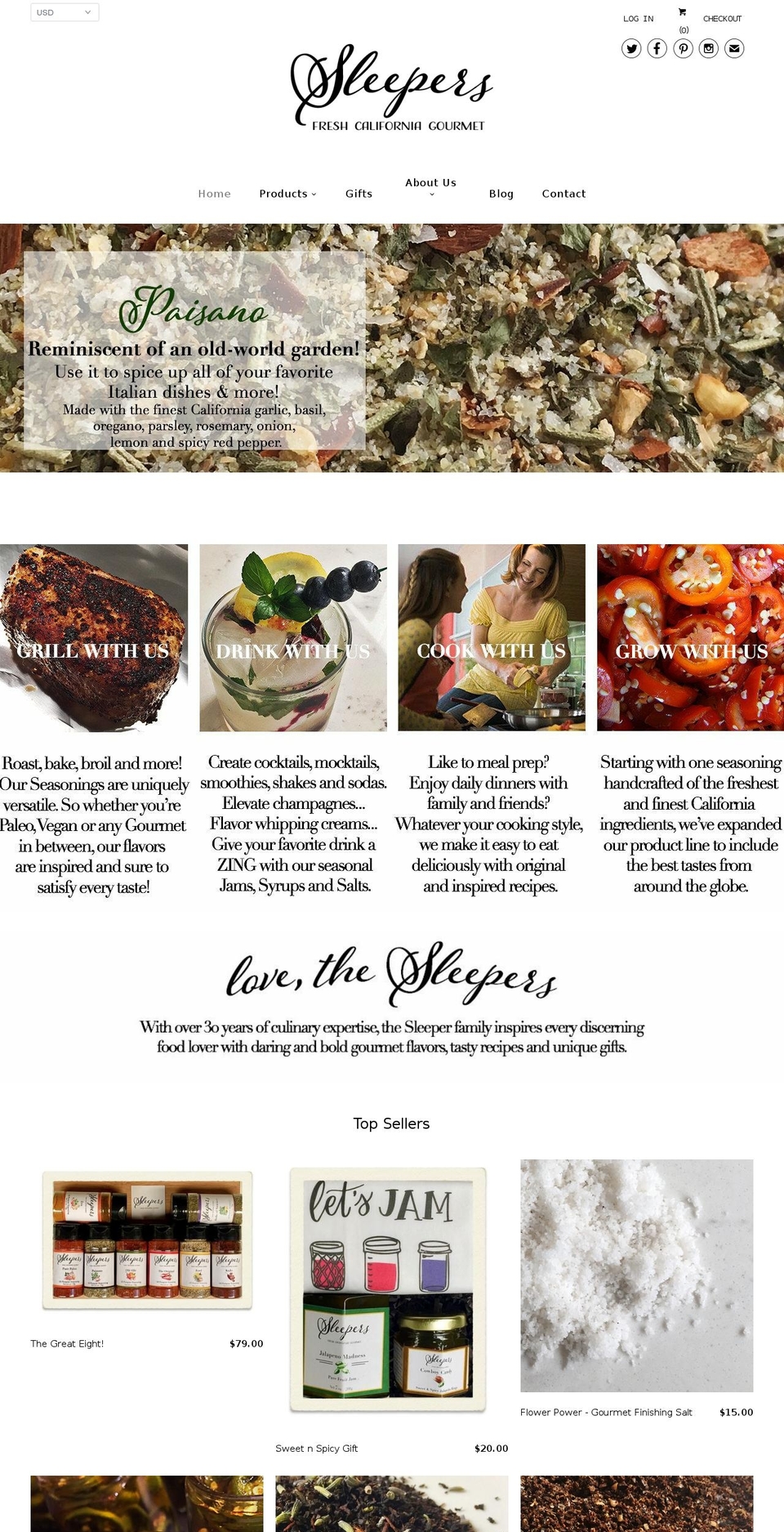 sleepersmagic.com — Shopify storefront screenshot