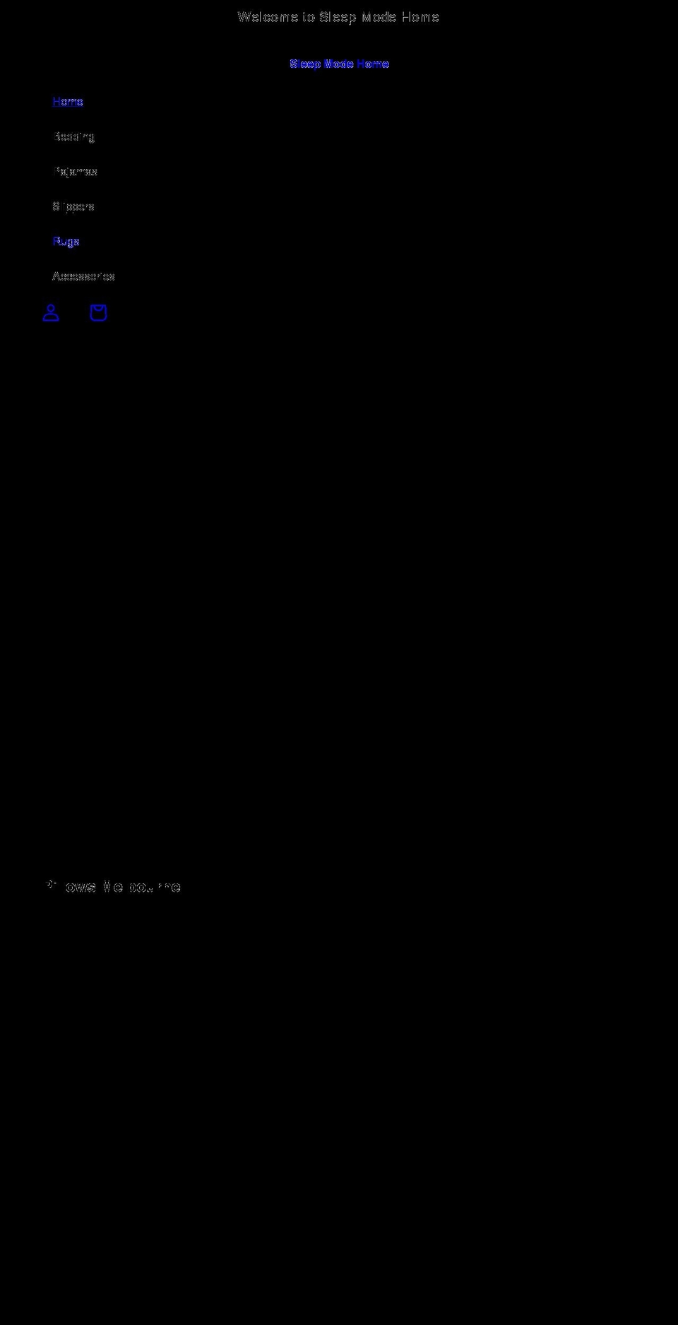 sleepmode.com.au shopify website screenshot
