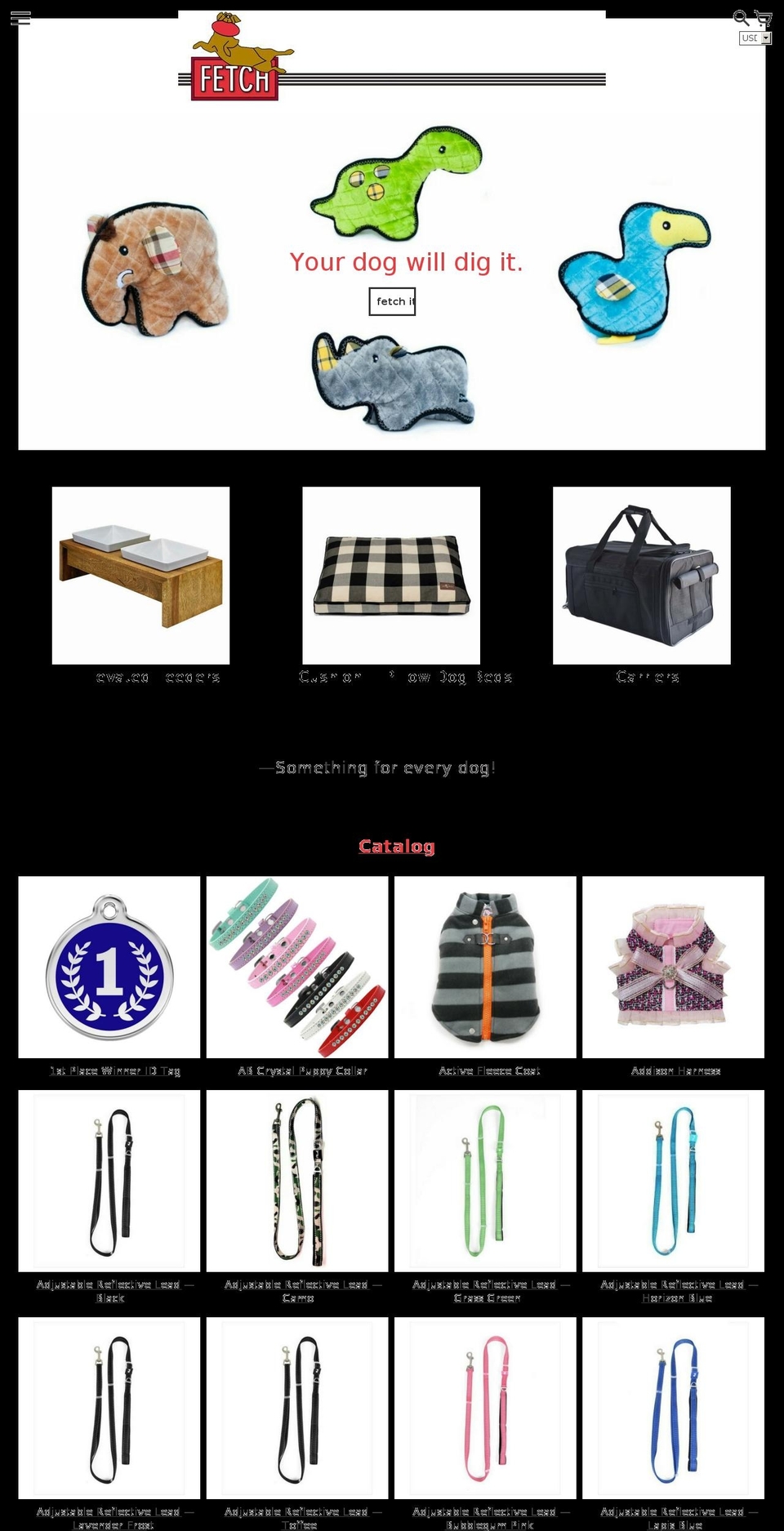 sleepoverbyfetch.com shopify website screenshot