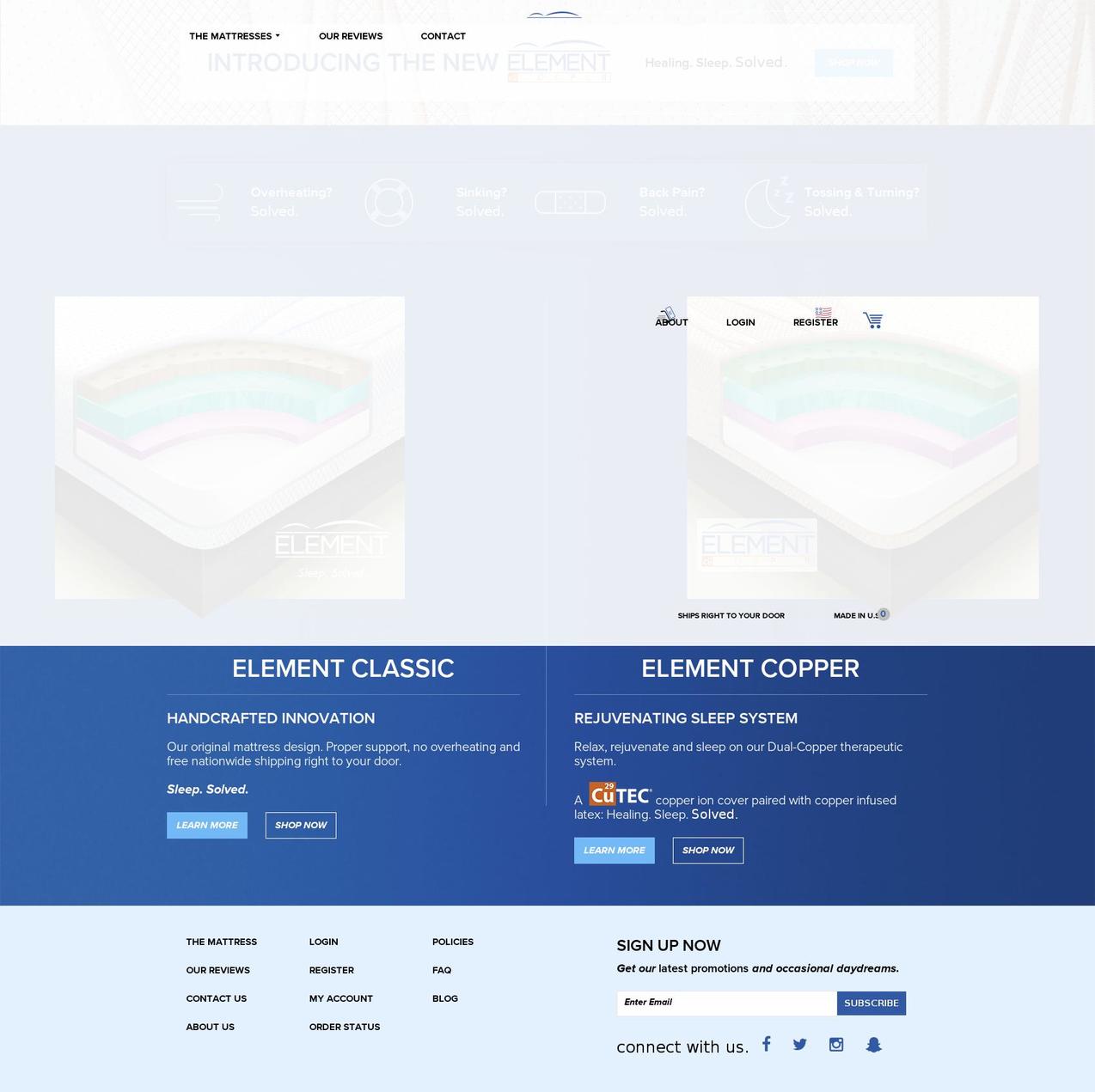 sleepsolved.com shopify website screenshot