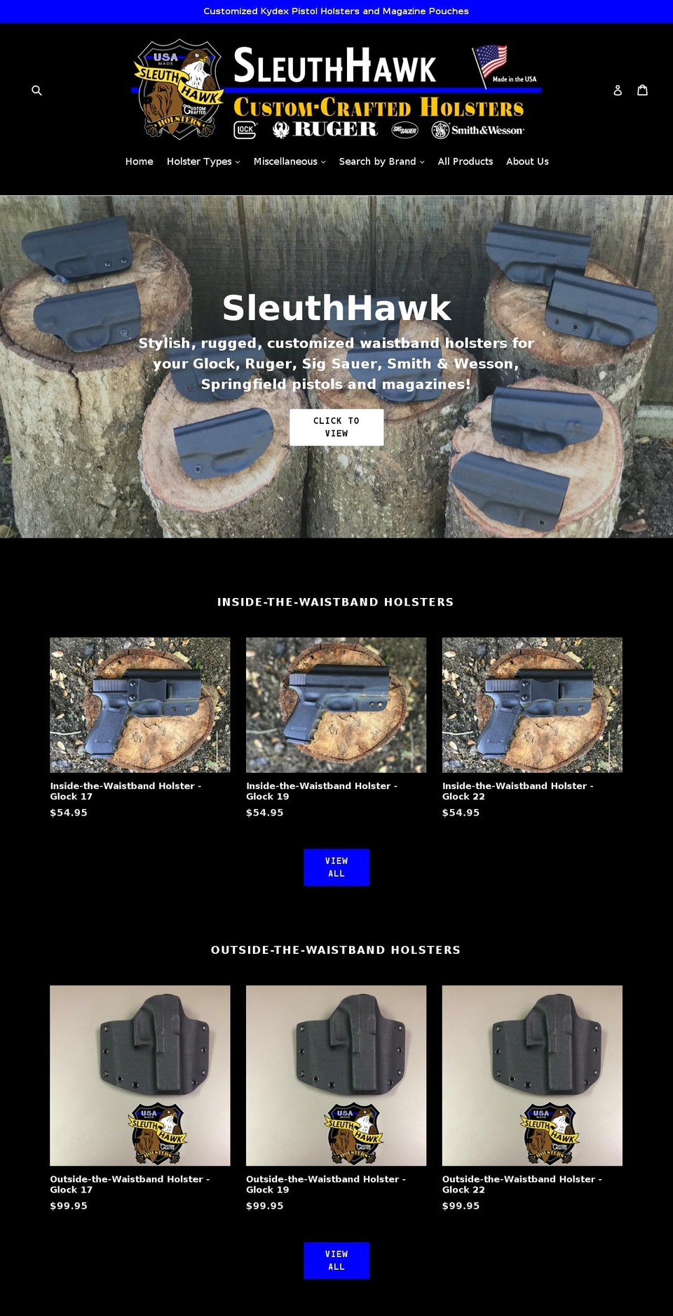sleuthhawk.com — Shopify storefront screenshot