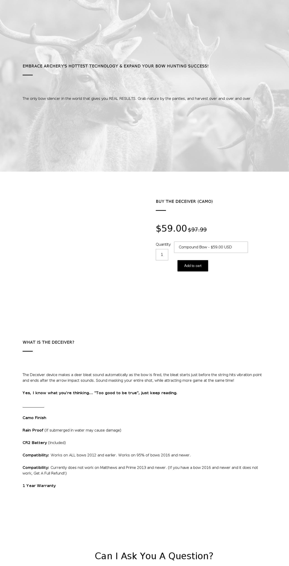slicealifearchery.com — Shopify storefront screenshot