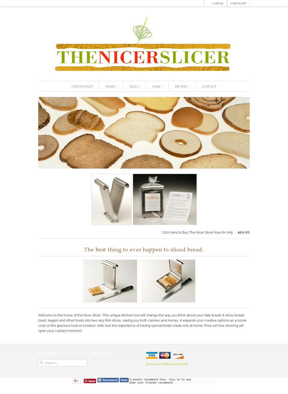 sliceaslice.com — Shopify storefront screenshot