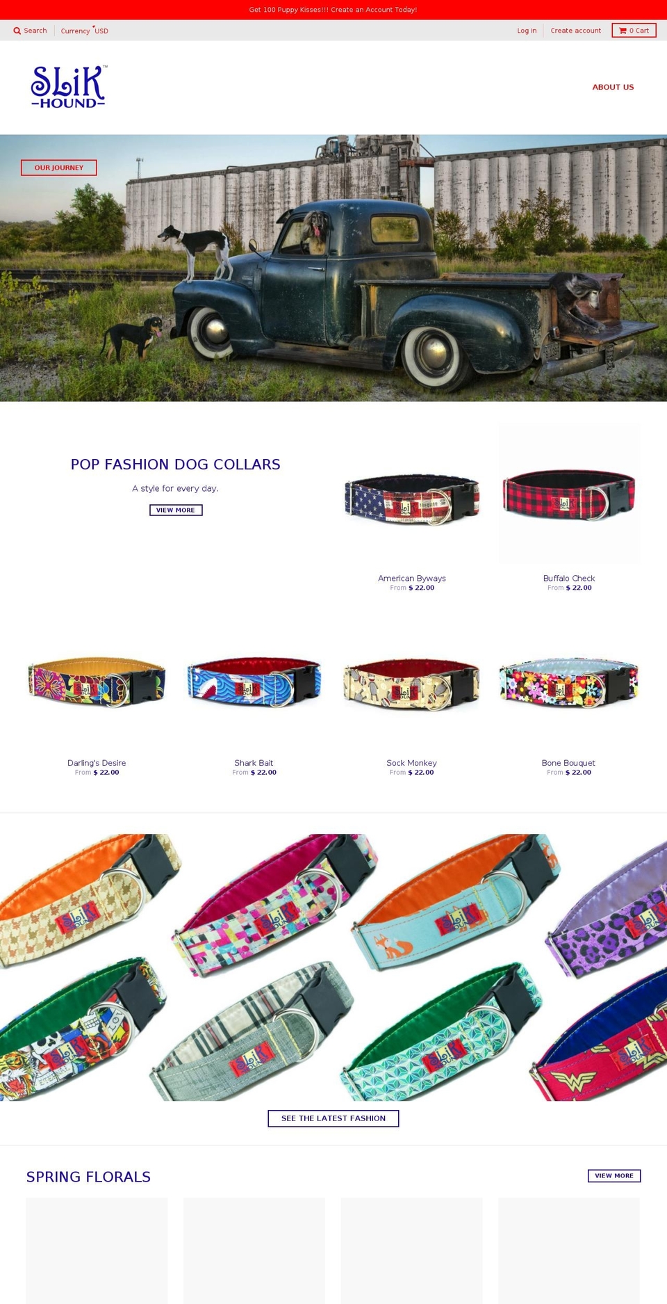 slickhound.com — Shopify storefront screenshot