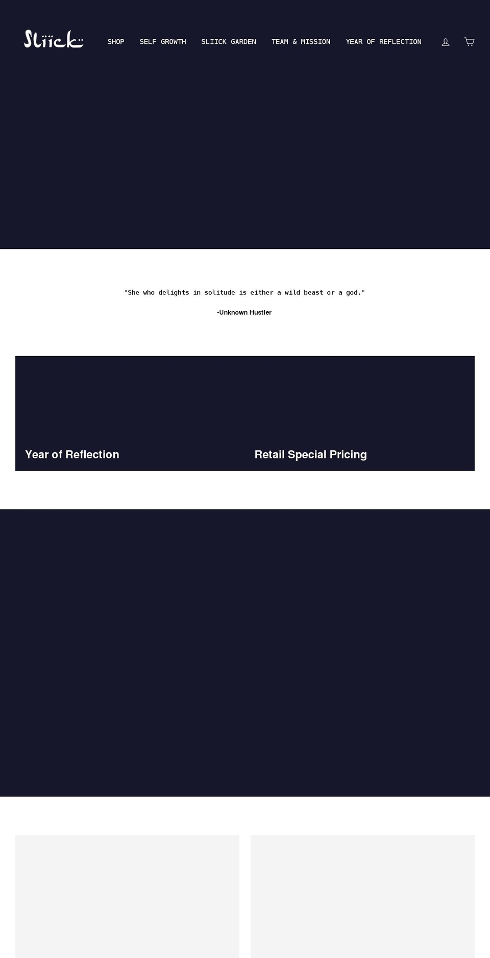 sliickrelaxfit.com shopify website screenshot