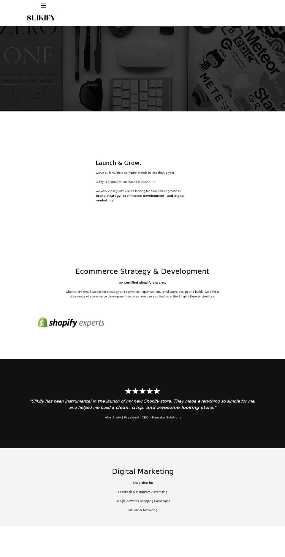 slikify.com — Shopify storefront screenshot