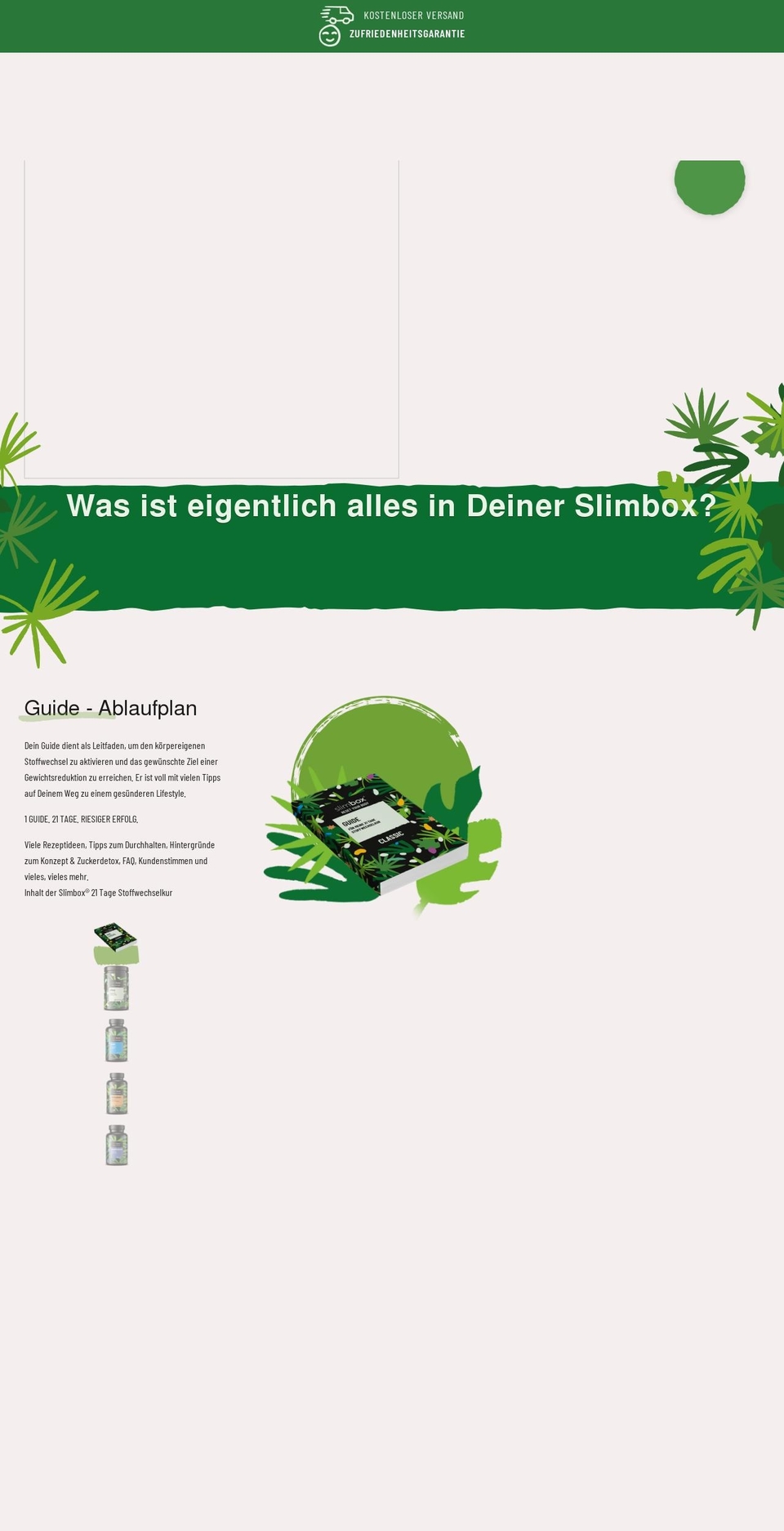 Slim Box  Tante-e  June Updates Shopify theme site example slimbox.de