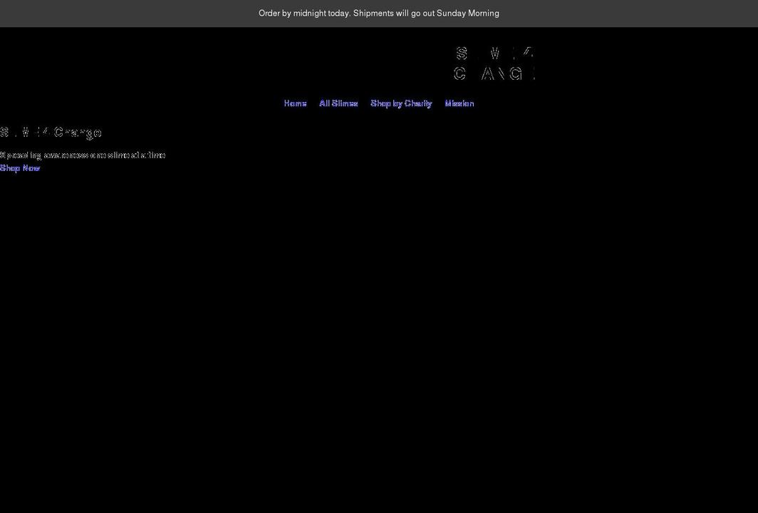 slime4change.com shopify website screenshot