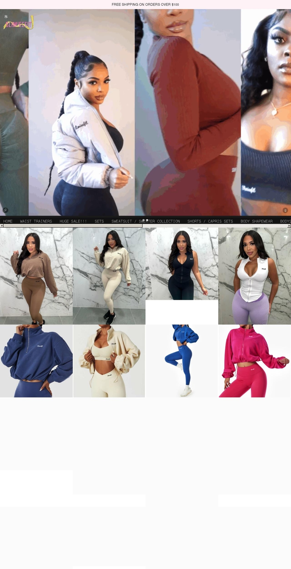 slimieefit.com shopify website screenshot