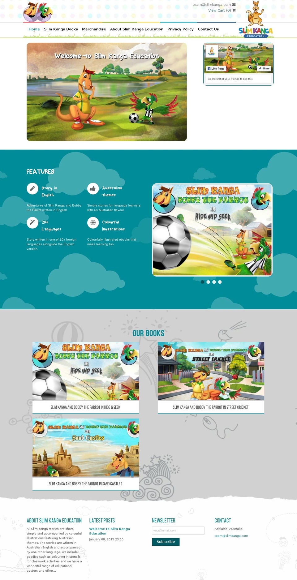 slimkanga.com — Shopify storefront screenshot
