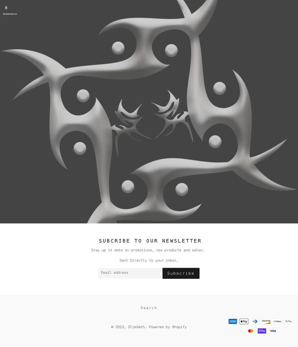 slimsmth.com shopify website screenshot