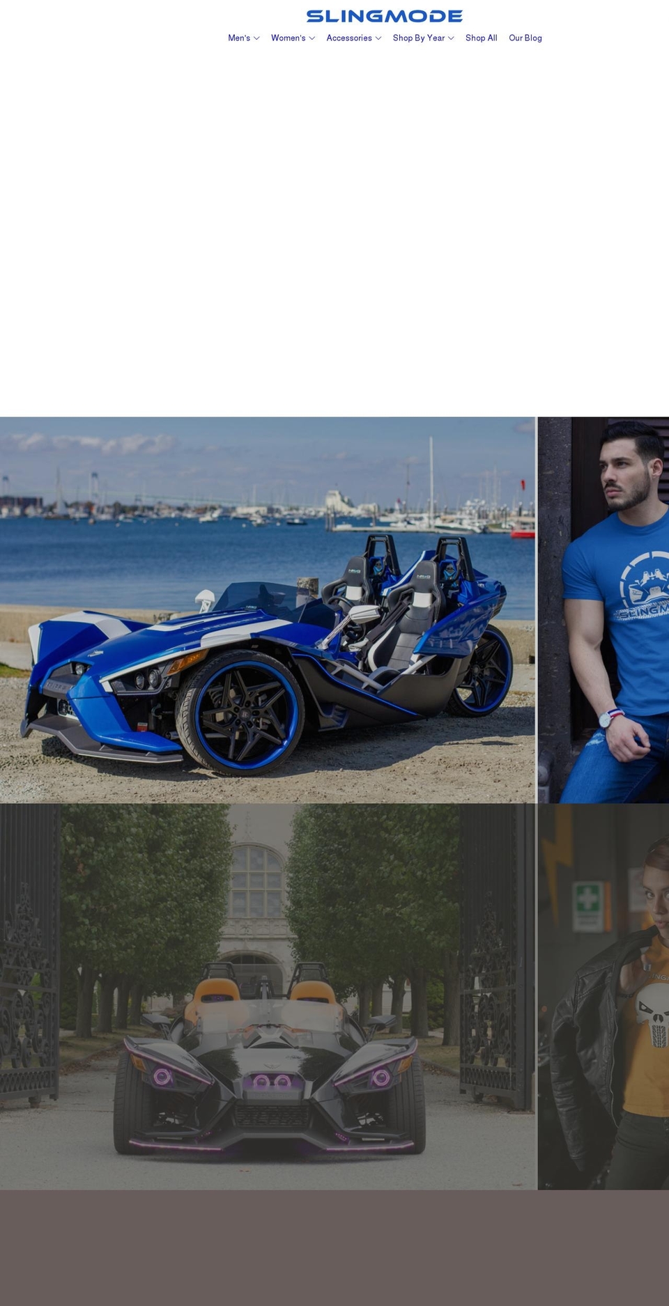 slingmode.com shopify website screenshot