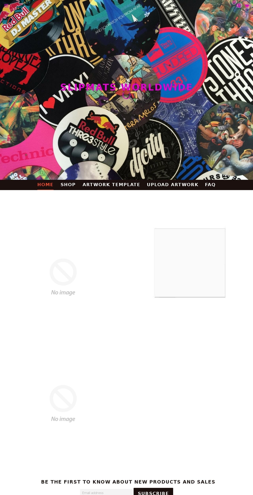 slipmatsworldwide.com shopify website screenshot