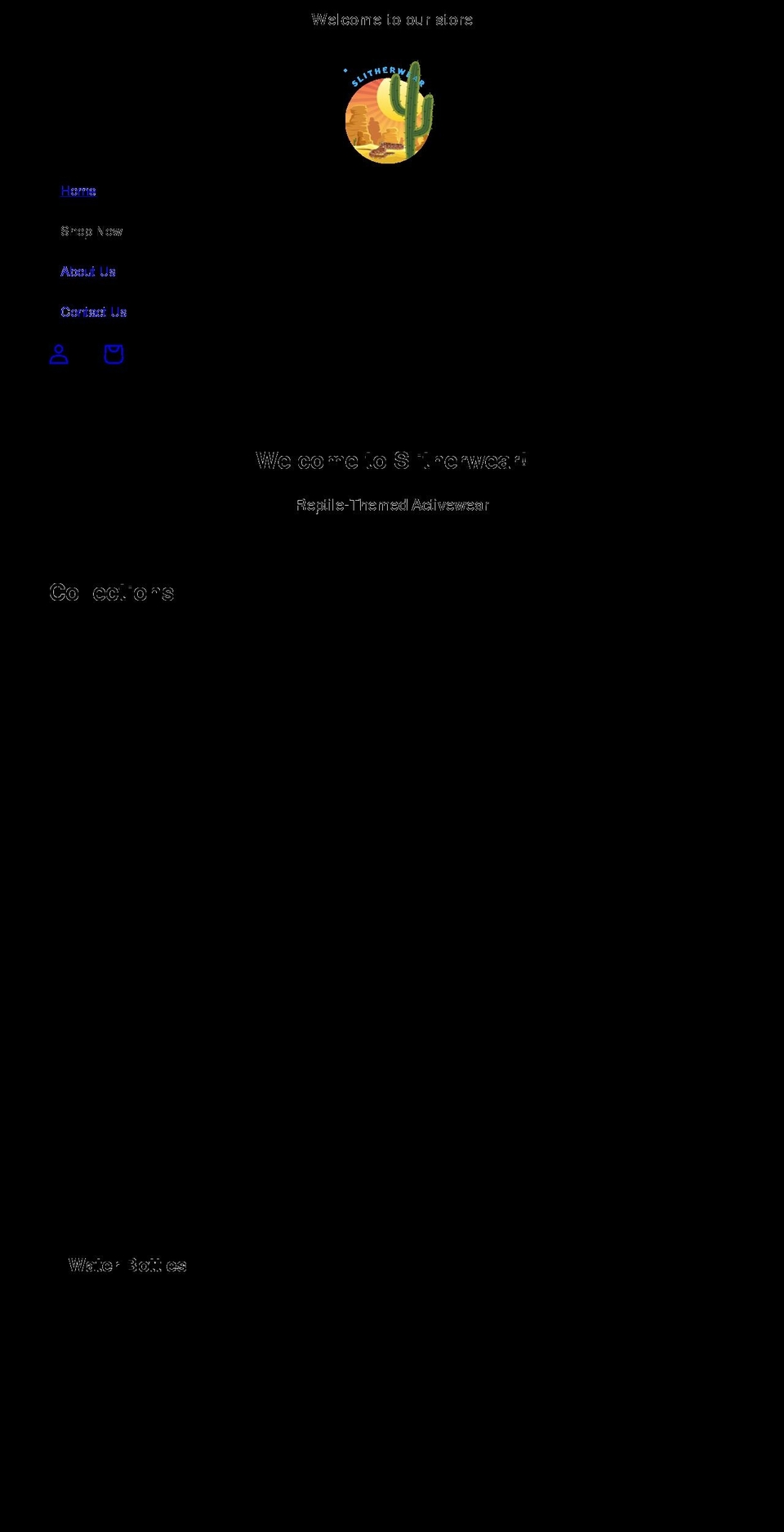 slitherwear.com shopify website screenshot