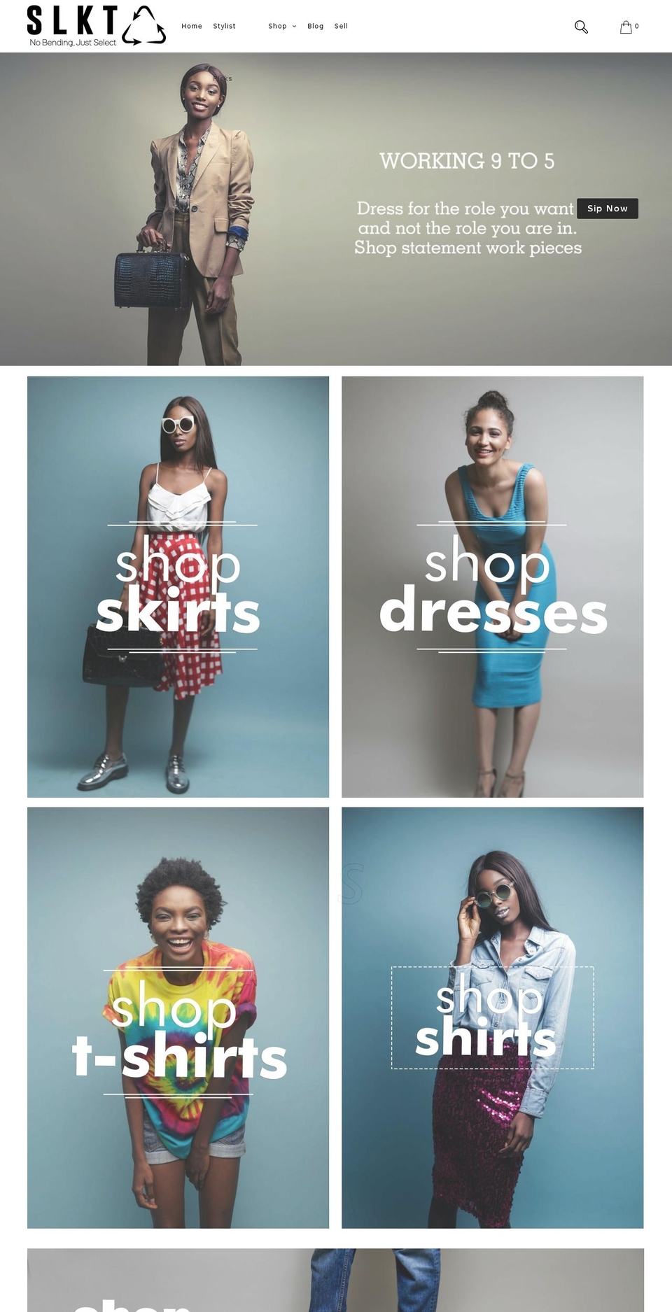 slktonline.com shopify website screenshot