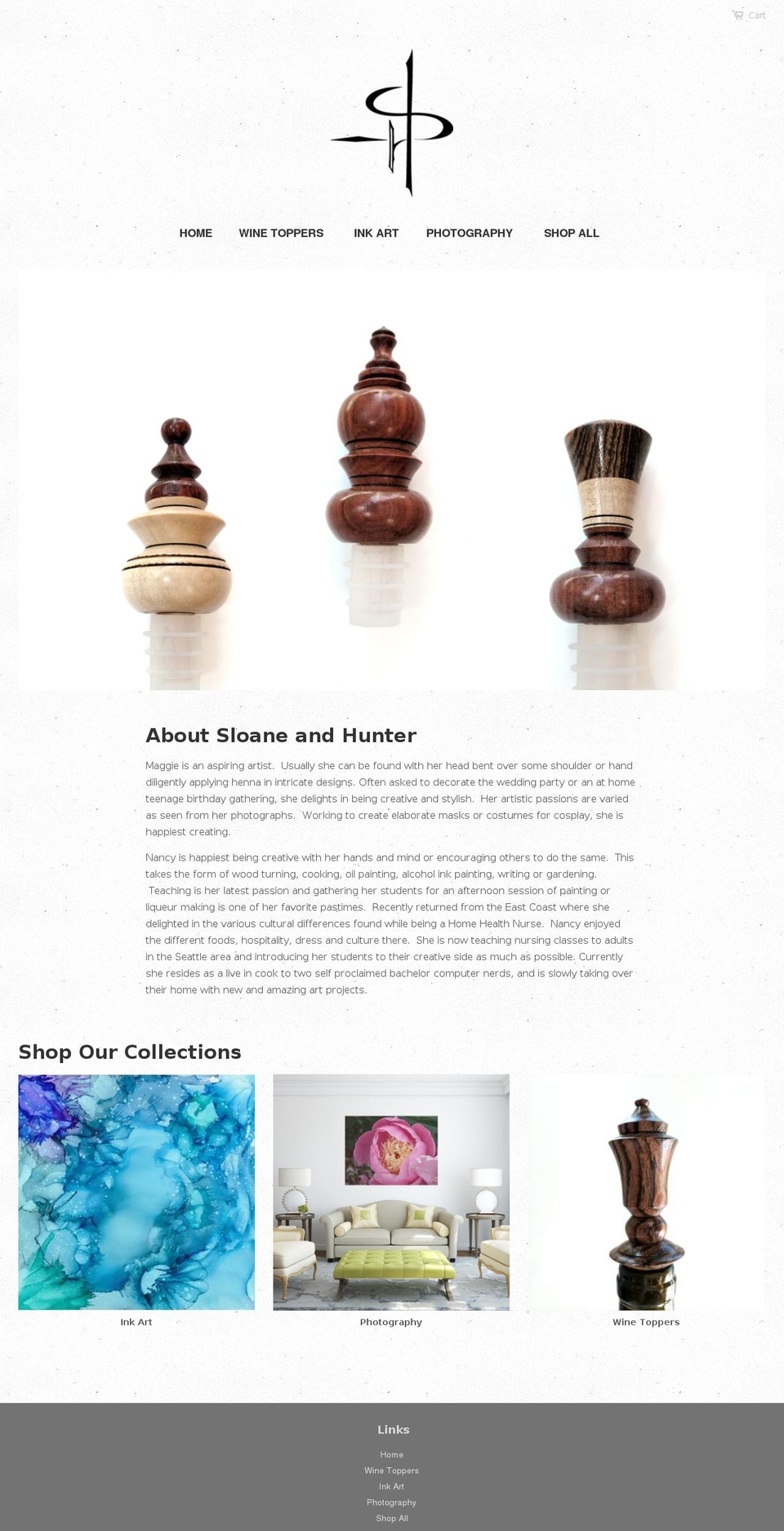 sloaneandhunter.com shopify website screenshot