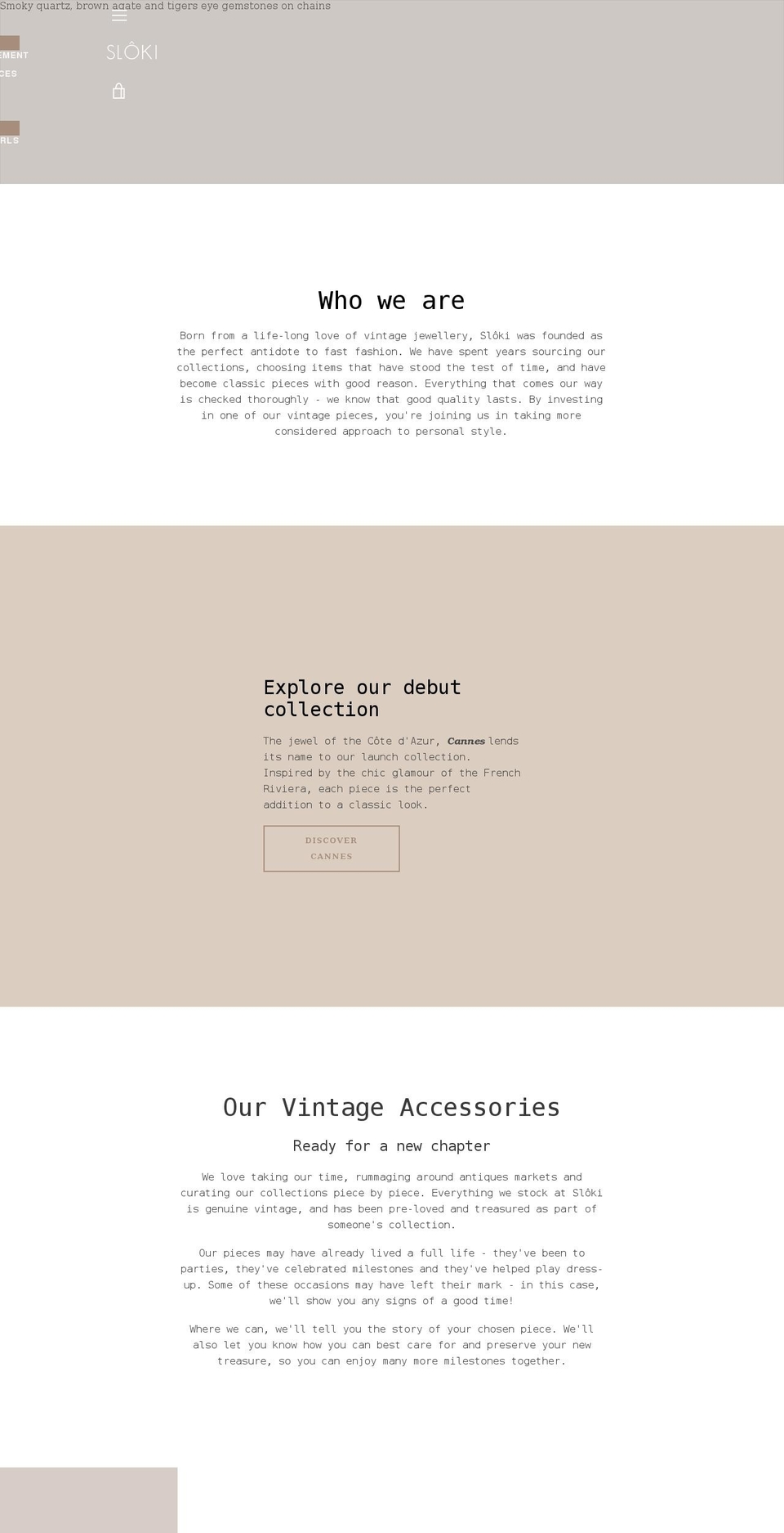 sloki.co.uk shopify website screenshot