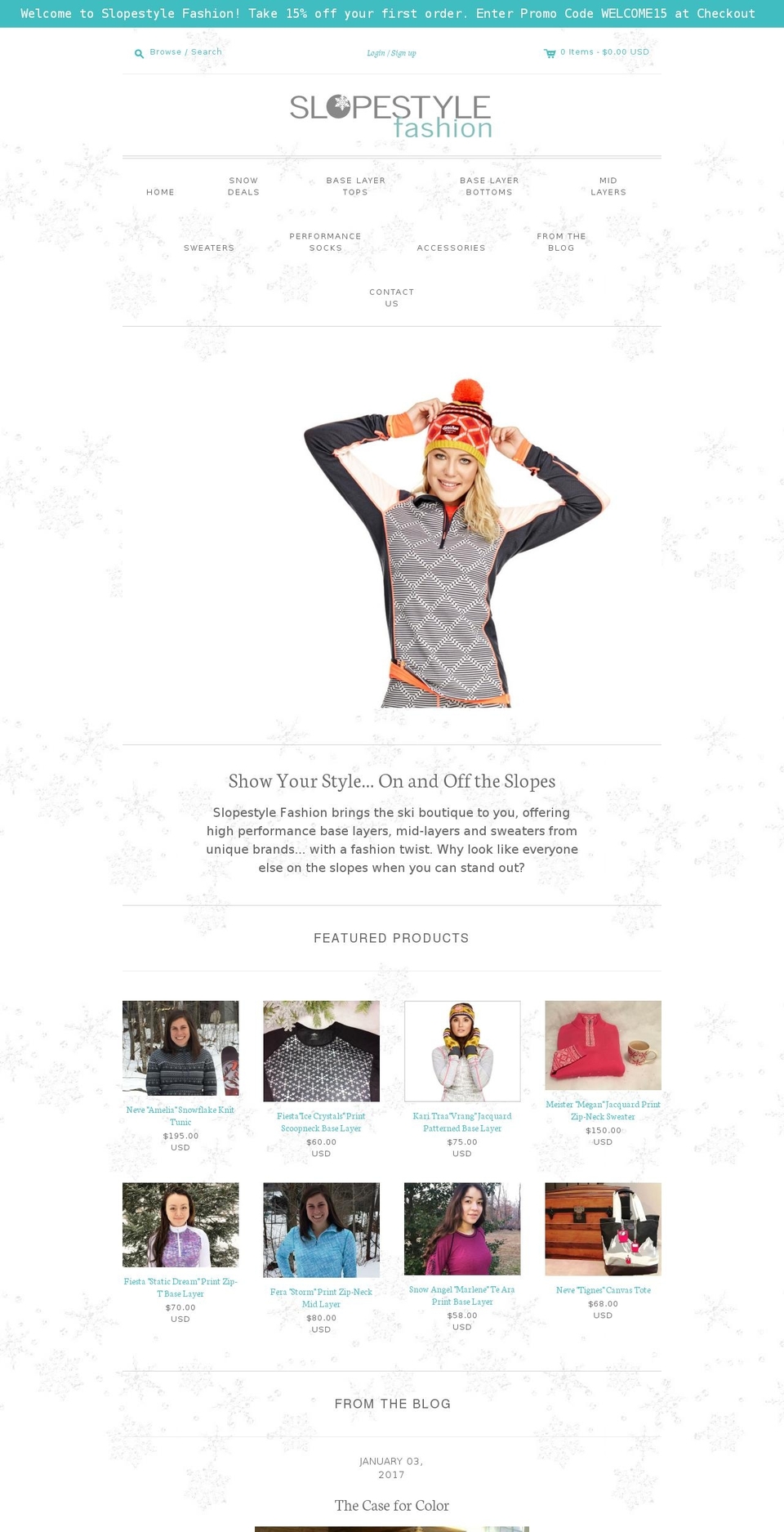 slopestylefashion.com shopify website screenshot