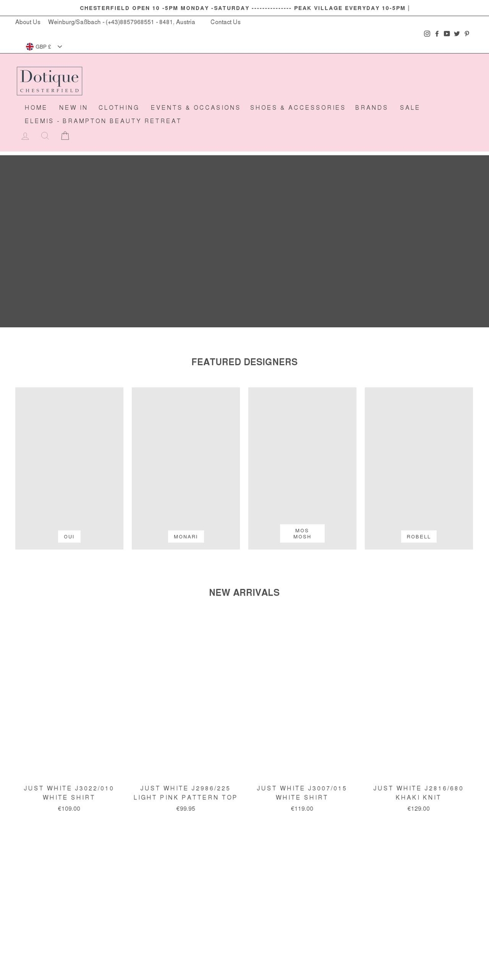 slosarikinc.com shopify website screenshot